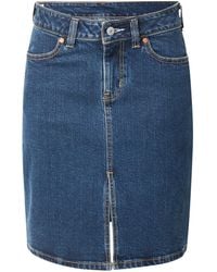 Levi's - Levis Rock Low Midi Skirt - Lyst