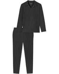 Schiesser - Pyjama Selected Premium Warming - Lyst