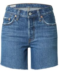 Levi's - Jeans '501 rolled short' - Lyst