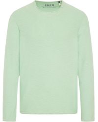 CMPD - Pullover Linksstrick Mit Rollkanten - Lyst