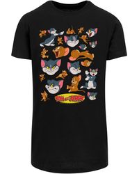 F4NT4STIC - T-Shirt Tom And Jerry Tv Serie Many Faces - Lyst