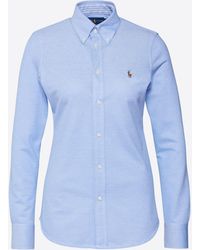 Polo Ralph Lauren Bluse 'HEIDI' - Blau