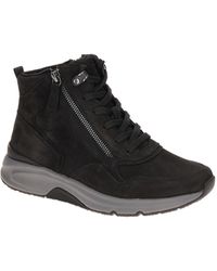 Gabor - Boots Rollingsoft Mid-Sneakers Stiefel Nubuck 0803.03.003 - Lyst