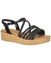 Gabor - Sandale Fashion Plateau Sandalen Strass 84.555.87 - Lyst