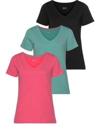 H.i.s. T-shirt mischfarben - Mehrfarbig