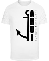 F4NT4STIC - T-Shirt Ahoi Anker Crop Knut & Jan Hamburg - Lyst