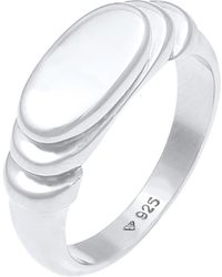 Elli Jewelry - Ring Siegelring - Lyst