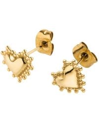 PURELEI - Ohrringe Delicate Heart - Lyst