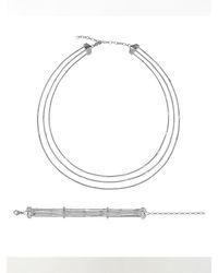 Breil - Schmuckset: Armband Und Kette - Lyst