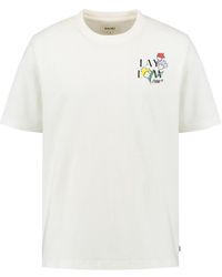 Shiwi - T-Shirt Finn Sketched Flowers - Lyst