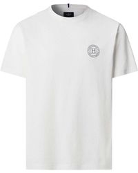 Hackett - Basic-T-Shirt - Lyst