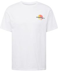 Converse - T-shirt 'sunset' - Lyst