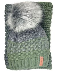 Kumixi - Mütze Set: Mütze & Loop Schal - Lyst