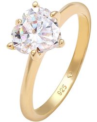 Elli Jewelry - Ring kristall ring - Lyst