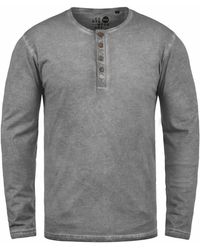 Solid - Langarmshirt Timur - Lyst