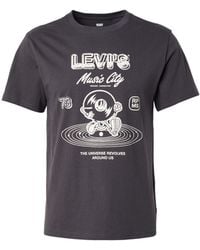 Levi's - Levis T-Shirt Relaxed Fit Short Sleeve Graphic T-Shirt - Lyst