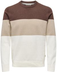 Only & Sons - Pullover Onsrex - Lyst