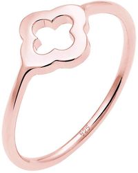 Elli Jewelry - Ring Kleeblatt - Lyst