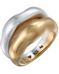 Elli Premium - Ring Chunky Organic - Lyst
