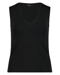 Zero - Basic Shirt Mit V-Ausschnitt - Lyst