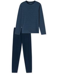 Schiesser - Pyjama Lang Casual Essentials - Lyst