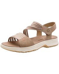 Jana - Sandale Coshy-Sandalen Mit Klettverschluss - Lyst