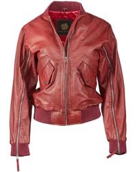 Apple Of Eden - Lederjacke Aoe-143 - Lyst