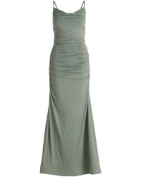 Vera Mont - Abendkleid Mit Wasserfallausschnitt - Lyst