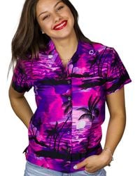 King Kameha - Bluse Surf - Lyst