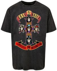 F4NT4STIC - T-Shirt Guns N Roses Appetite For Destruction - Lyst