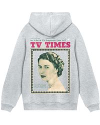 F4NT4STIC - Sweatshirt Tv Times Queen Elizabeth Ii 1957 Cover - Lyst