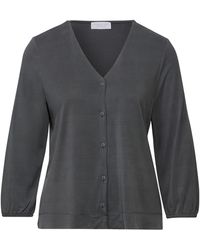 STREET ONE STUDIO - Jersey-Shirt Im Blusen-Look - Lyst
