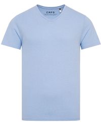 CMPD - Basic T-Shirt Mit V-Neck - Lyst
