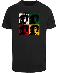 F4NT4STIC - T-Shirt Bob Marley - Lyst