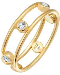 Elli Jewelry - Ring Kristall Ring - Lyst
