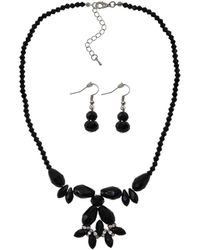Steuer - Set Kette Ohrringe - Lyst