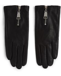 Karl Lagerfeld - Fingerhandschuhe Essential - Lyst