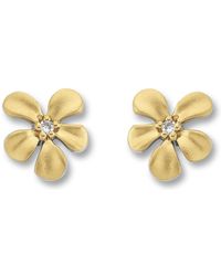 ONE ELEMENT - Ohrringe Blume - Lyst