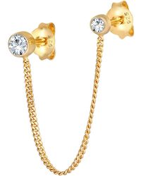 Elli Jewelry - Ohrringe Kristall Ohrhänger - Lyst