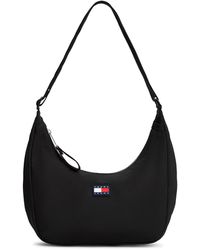 Tommy Hilfiger - Halbmondförmige Crossbody-Tasche - Lyst