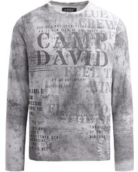 Camp David - Longsleeve Mit All Over Print - Lyst