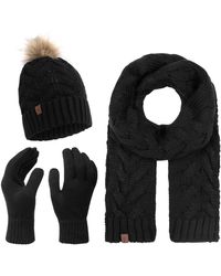 Rock Creek - Set: Schal, Mütze Und Handschuhe - Lyst