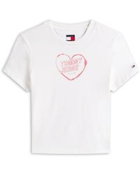 Tommy Hilfiger - T-Shirt Heart - Lyst