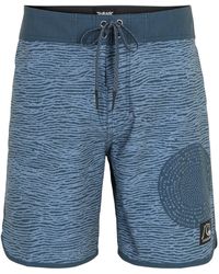 Quiksilver - Boardshorts 'og scallop blank canvas 18' - Lyst