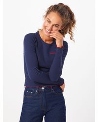 Tommy Hilfiger Langarmshirt - Blau