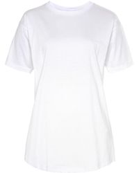 Tamaris Oversize-Shirt, mit Rundhalsausschnitt - Weiß