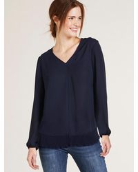 heine Bluse - Blau