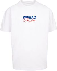 F4NT4STIC - T-Shirt Spread The Love Valentinstag Streetwear Front - Lyst