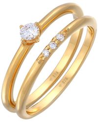 Elli Jewelry - Ring Kristall Ring - Lyst