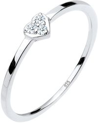 Elli DIAMONDS - Ring Herz - Lyst